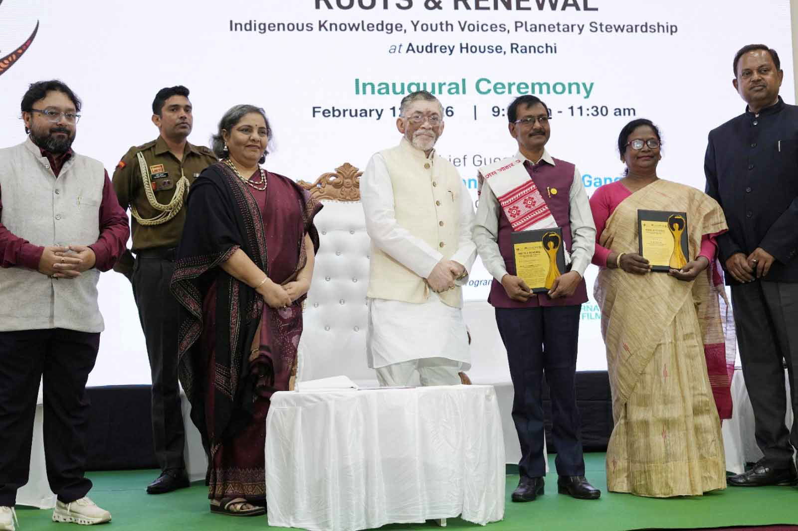 राज्यपाल ने रांची में ‘CMS वातावरण’ फिल्म महोत्सव का किया उद्घाटन