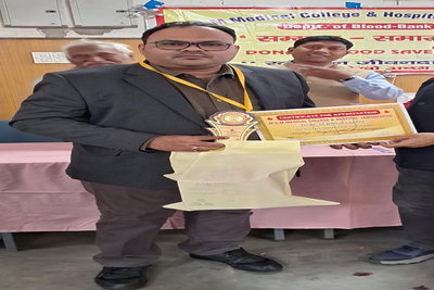 बहरागोड़ा: रक्तदान जागरूकता के लिए 'मैत्री संगठन' सम्मानित