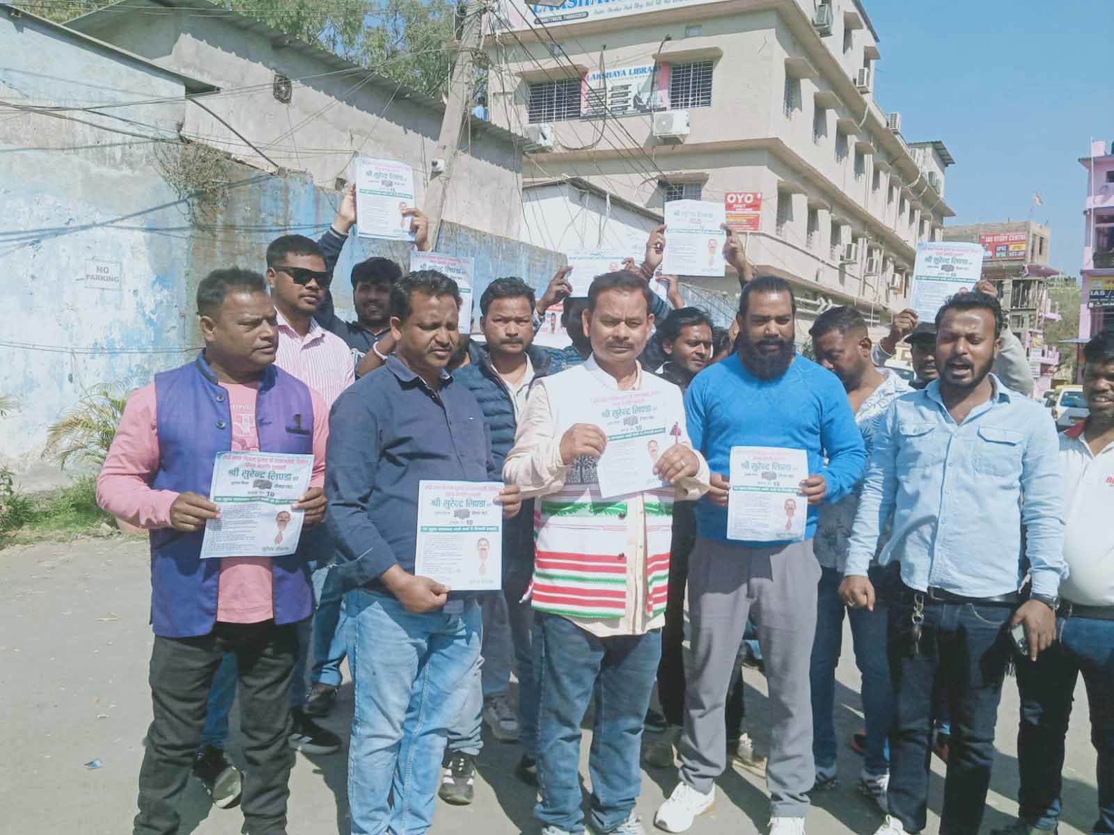 रांची: मेयर प्रत्याशी सुरेंद्र लिंडा का धुआंधार जनसंपर्क अभियान