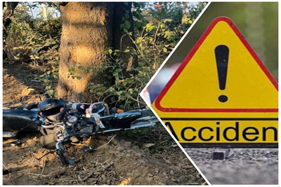 शिवहर: तेज रफ्तार बाइक पेड़ से टकराई, एक की मौत, 3 घायल