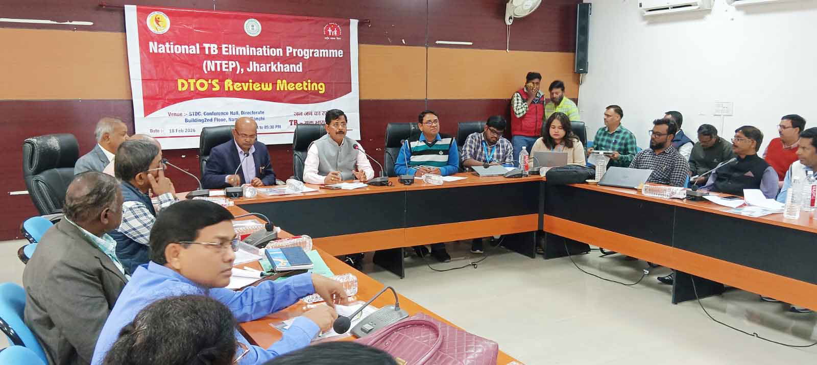 झारखंड: संभावित टीबी मरीजों की जांच दर बढ़ाने के निर्देश, लक्ष्य में पिछड़े जिलों को चेतावनी