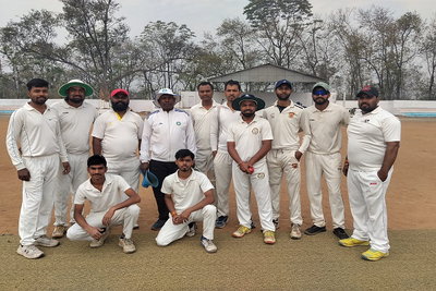 रामगढ़: 19वें मुकाबले में उत्कर्ष क्रिकेट क्लब रामगढ़ की जीत