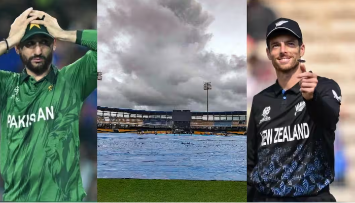 टी20 वर्ल्डकप 2026: बारिश में धुला सुपर-8 मुकाबला, पाकिस्तान-न्यूजीलैंड को 1-1 अंक