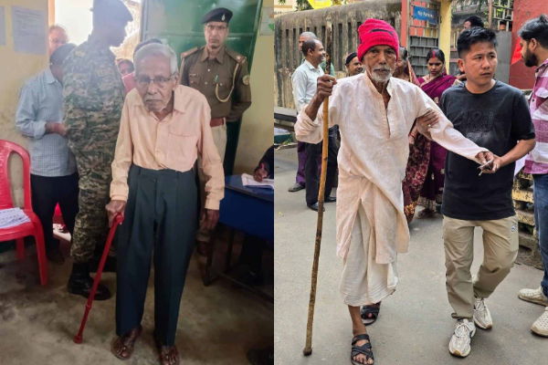 धनबाद निकाय चुनाव: बुजुर्ग मतदाताओं में दिखा वोटिंग का उत्साह, बढ़-चढ़कर किया मतदान