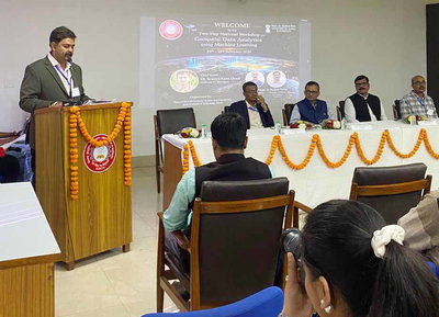 BIT मेसरा में मशीन लर्निंग आधारित जियोस्पेशियल डाटा एनालिटिक्स पर राष्ट्रीय कार्यशाला का शुभारंभ