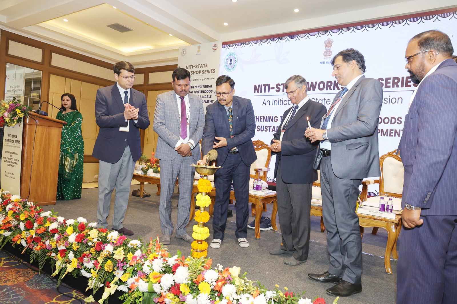 रांची: सतत उद्यम विकास से आदिवासी व ग्रामीण आजीविका सशक्तिकरण पर कार्यशाला