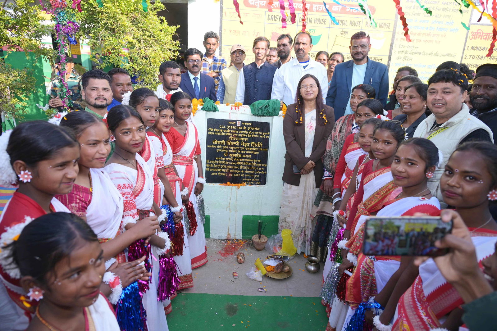 कृषि मंत्री ने मांडर–चान्हो में चार विकास योजनाओं का किया शिलान्यास