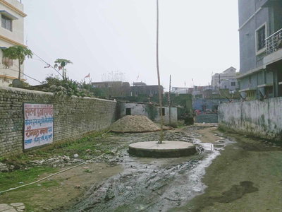 रांची: वार्ड 10 कोकर में आदिवासियों का पवित्र सरना स्थल कीचड़ में हुआ तब्दील