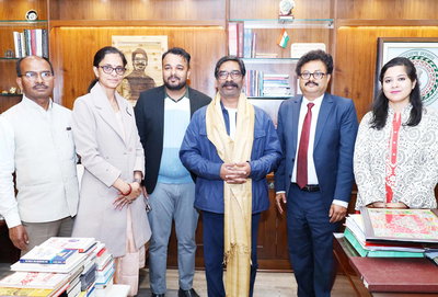 रांची: सीएम हेमंत से मिले यूनियन बैंक ऑफ इंडिया के अधिकारी