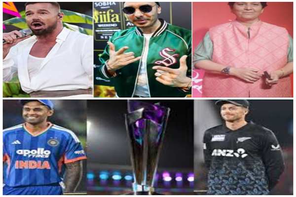 टी20 वर्ल्डकप 2026: फाइनल में पॉप सिंगर रिकी मार्टिन व फाल्गुनी पाठक की होगी प्रस्तुति