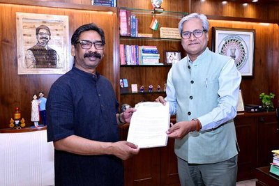 CM हेमंत से BAU कुलपति व दिगंबर जैन पंचायत के प्रतिनिधिमंडल की मुलाकात