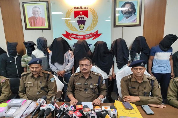 हजारीबाग: डबल मर्डर का खुलासा, 7 आरोपी गिरफ्तार