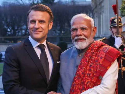 फ्रांस के राष्ट्रपति मैक्रों पीएम मोदी के न्योते पर 17 को भारत आयेंगे, Rafale M and Safran engine पर डील संभव