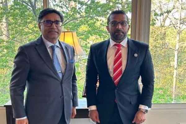FBI निदेशक काश पटेल से वाशिंगटन में मिले विदेश सचिव विक्रम मिसरी