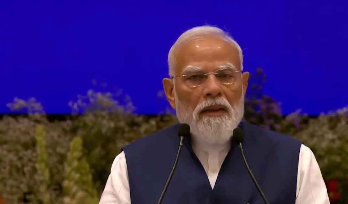 पीएम मोदी ने कहा, कांग्रेस के शासनकाल में बड़ी आबादी पर हिंदू ग्रोथ रेट का कलंक थोपा गया