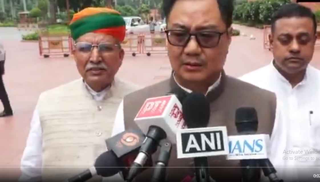 किरेन रिजिजू ने कहा, छात्र आंदोलन पर सरकार चर्चा को तैयार, अमित शाह देंगे जवाब