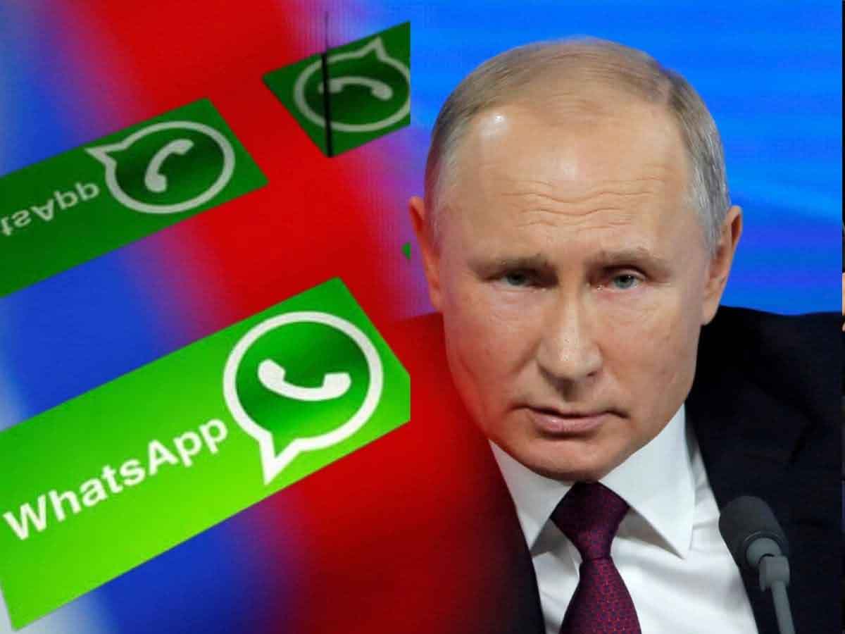 रूस में  व्हाट्सऐप पर पूरी तरह से प्रतिबंध, मेटा पर कानून का पालन नहीं करने का आरोप