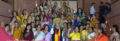 भारत की नारी शक्ति विज्ञान, अंतरिक्ष आदि क्षेत्रों में अपनी पहचान बना रही है : पीएम मोदी