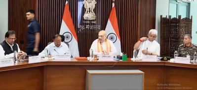 अमरनाथ यात्रा तीन जुलाई से, अमित शाह ने समीक्षा बैठक की, अजीत डोभाल, आर्मी चीफ, उपराज्यपाल रहे मौजूद