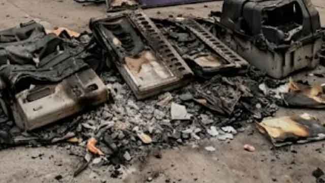 सरकारी इमारत में आग लगी, बंगाल चुनाव में इस्तेमाल 4000 EVM जल कर राख