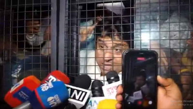 IYC अध्यक्ष चिब, एनएसयूआई कार्यकर्ताओं को सुबह साढ़े चार बजे पुलिस ने हिरासत में लिया
