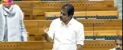 लोकसभा : केसी वेणुगोपाल की स्पीकर से आठ सांसदों का निलंबन समाप्त करने की मांग