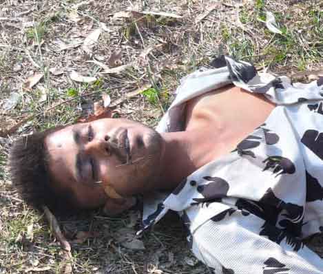 टाटी सिलवे में युवक का शव मिला, शरीर पर कई जख्मों के निशान