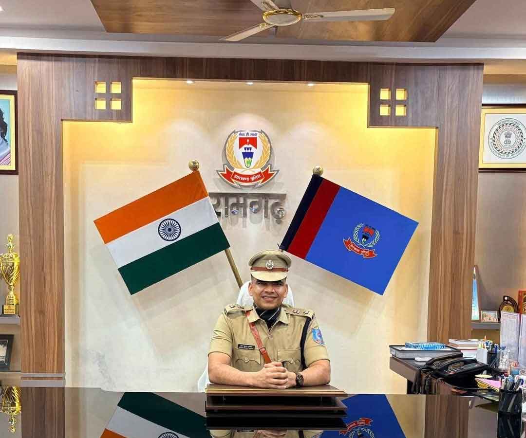 रामगढ़ के 16वें पुलिस अधीक्षक बने मुकेश कुमार लुनायत, पदभार ग्रहण किया