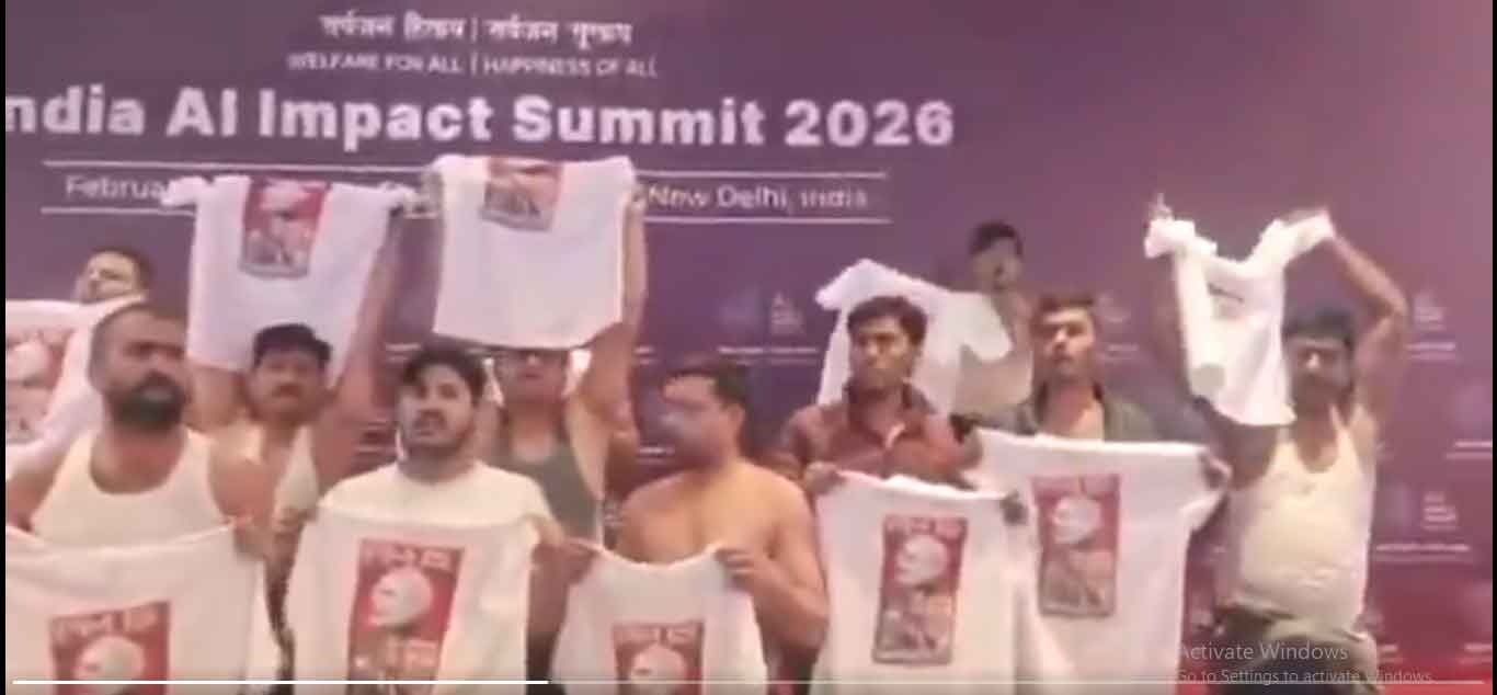 AI Impact Summit : यूथ कांग्रेस का हंगामा, राहुल गांधी पर बरसी भाजपा, राष्ट्रीय शर्म करार दिया