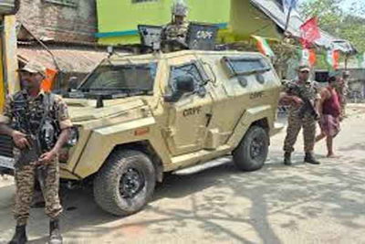 बंगाल  में भयमुक्त मतदान के लिए गृह मंत्रालय के अधिकारी, CRPF, BSF, CISF, SSB और ITBP के डीजी की समीक्षा बैठक