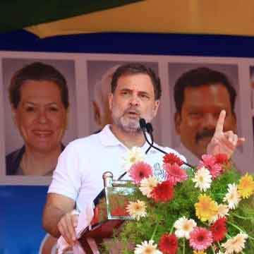 कन्याकुमारी में बोले राहुल गांधी, भाजपा-आरएसएस द्रविड़ विचारधारा से नफरत करते हैं