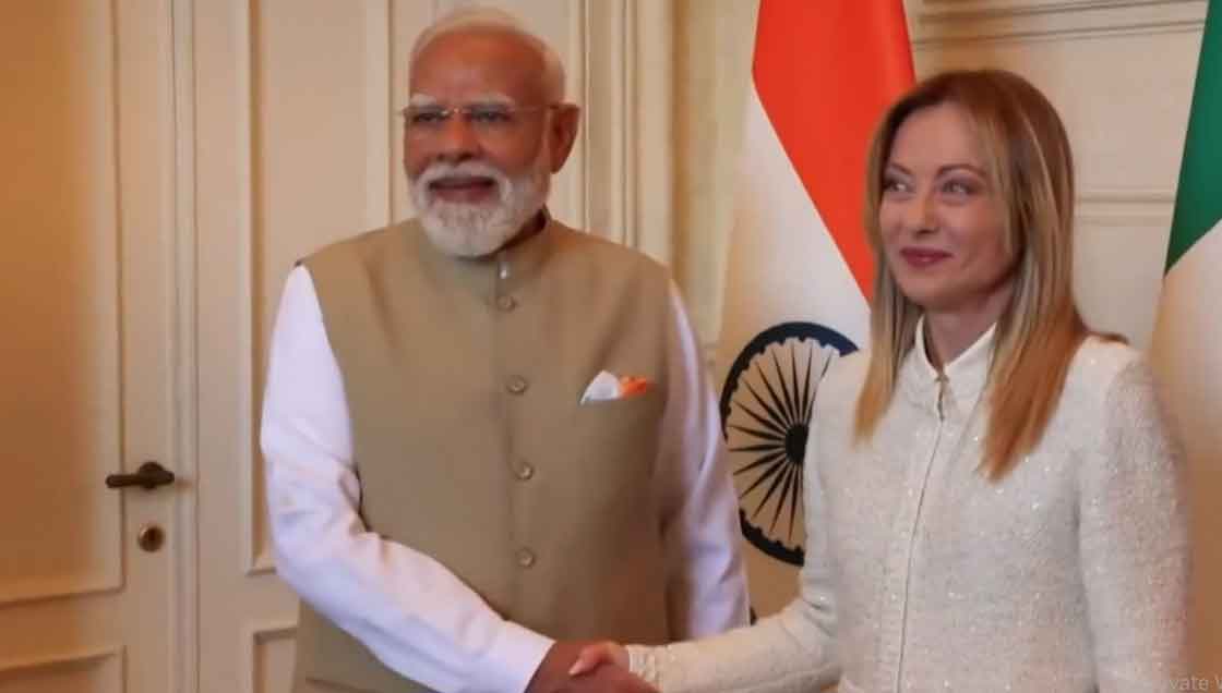 मोदी ने मेलोनी को मेलोडी टॉफी गिफ्ट की, दोनों ने साझा ब्लॉग लिखा, 20 बिलियन यूरो का ट्रेड टारगेट हासिल करने का संकल्प