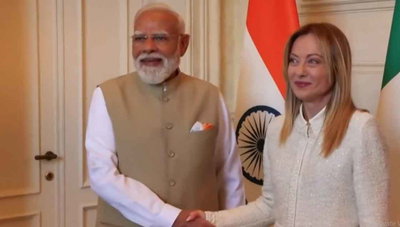 मोदी ने मेलोनी को मेलोडी टॉफी गिफ्ट की, दोनों ने साझा ब्लॉग लिखा, 20 बिलियन यूरो का ट्रेड टारगेट हासिल करने का संकल्प
