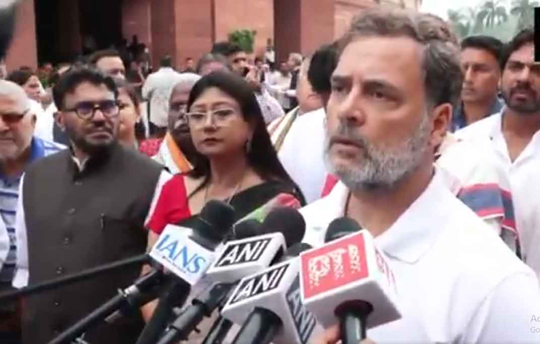 संसद मार्च में लाठी चार्ज, राहुल गांधी ने कहा, पीएम मोदी चुप क्यों, छात्रों से माफी मांगें, पीएम, अमित शाह, धर्मेंद्र प्रधान इस्तीफा दें...