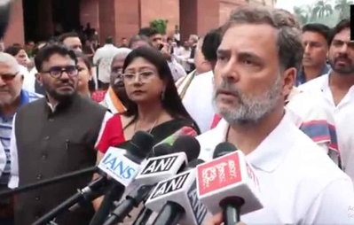 संसद मार्च में लाठी चार्ज, राहुल गांधी ने कहा, पीएम मोदी चुप क्यों, छात्रों से माफी मांगें,  पीएम, अमित शाह, धर्मेंद्र प्रधान इस्तीफा दें...