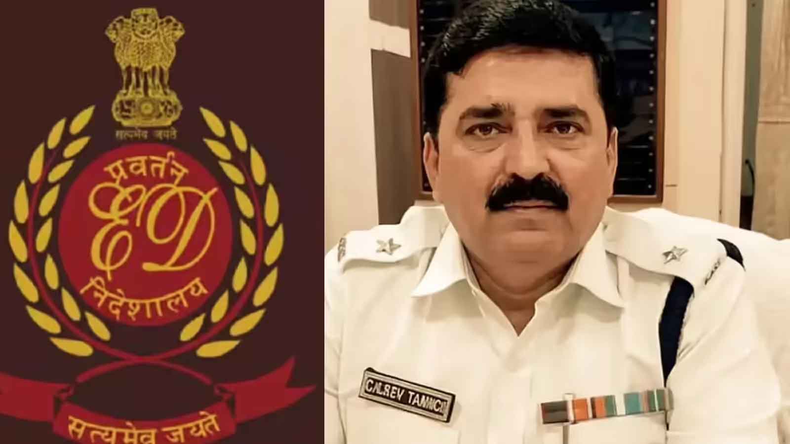 कोलकाता पुलिस के पूर्व DC शांतनु सिन्हा विश्वास के आवास पर ED की रेड, ताला तोड़ कर घुसी