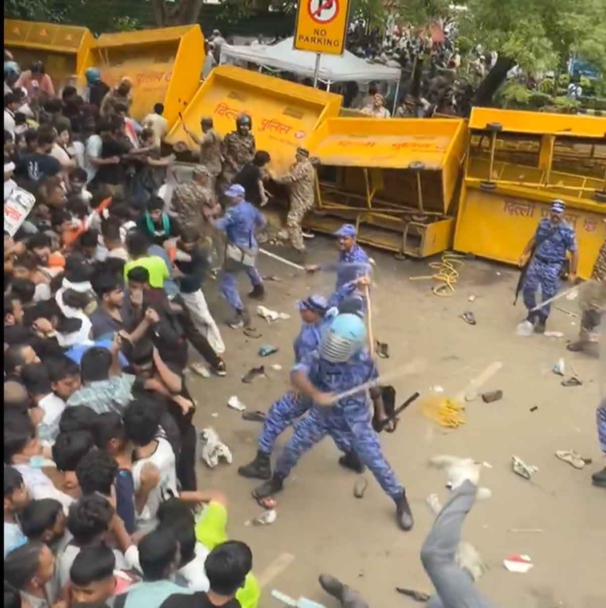 CJP प्रदर्शनकारियों पर लाठीचार्ज, SC का तत्काल याचिका सुनने से इनकार, कहा, वीडियो देखने का समय नहीं