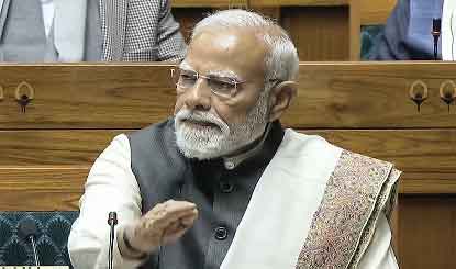 पश्चिम एशिया संकट पर आज पीएम मोदी लोकसभा को संबोधित करेंगे