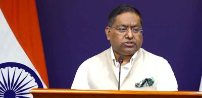 11 जहाज स्ट्रेट ऑफ होर्मुज पार हो गये, 10 भारतीय झंडे लगे जहाज इंतजार में : विदेश मंत्रालय