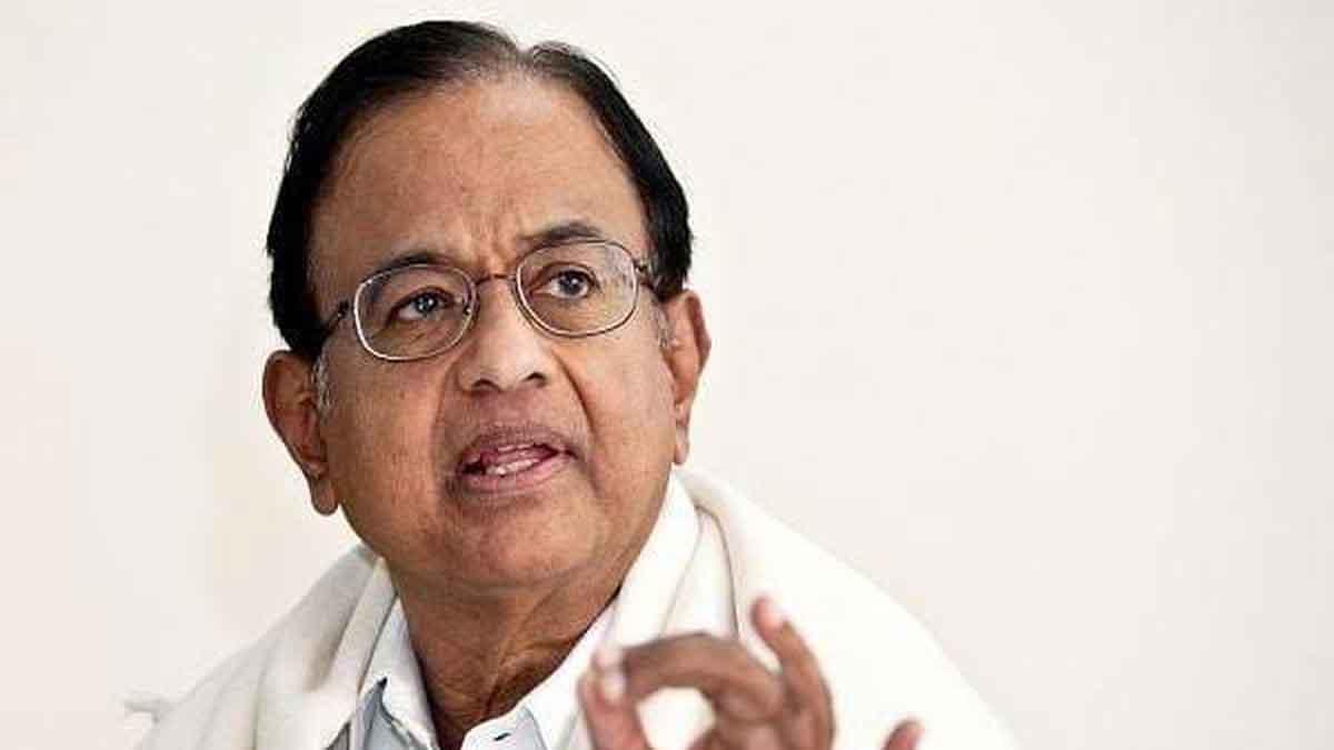 पी चिदंबरम का दावा, SIR अभियान से 10 करोड़ लोग वोट देने से वंचित हो सकते हैं
