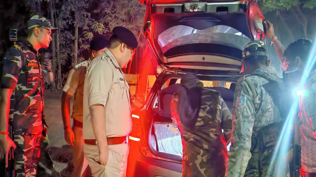 Chatra Police, vehiclechecking