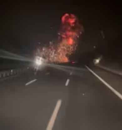 तुर्की वायुसेना का F-16 फाइटर जेट क्रैश, कल  ईरानी सेना का हेलिकॉप्टर दुर्घटनाग्रस्त हुआ था