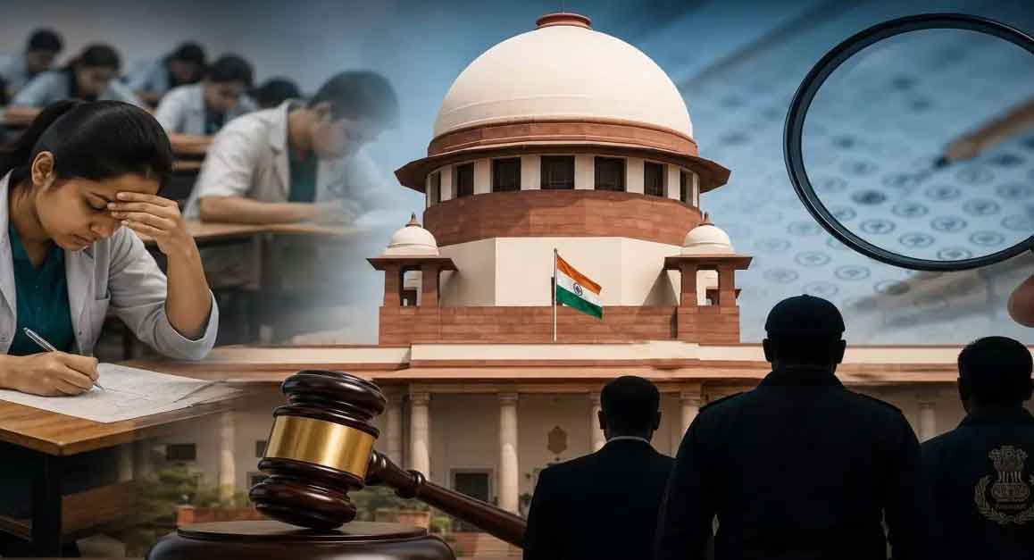 NEET Paper Leak मामला :  SC ने कहा, कोई सबक नहीं सीखा, सरकार, एनटीए और सीबीआई को नोटिस