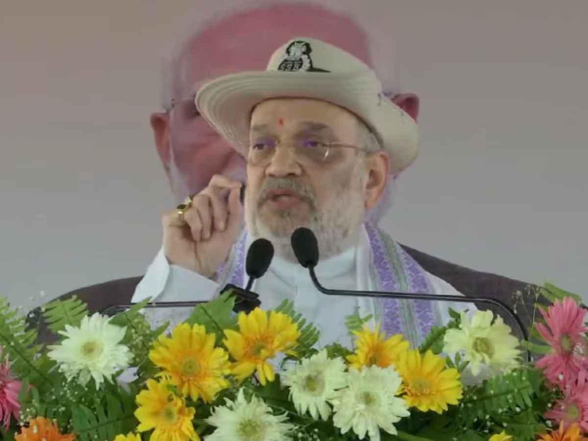 अमित शाह ने बिहार में कहा, घुसपैठियों को हटाना सिर्फ चुनावी वादा नहीं,  यह राष्ट्रीय सुरक्षा का सवाल