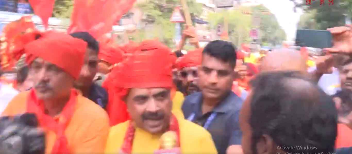 पश्चिम बंगाल : भाजपा ने  रामनवमी की शोभायात्रा निकाली, ममता ने वोट कैंपेन का जरिया करार दिया