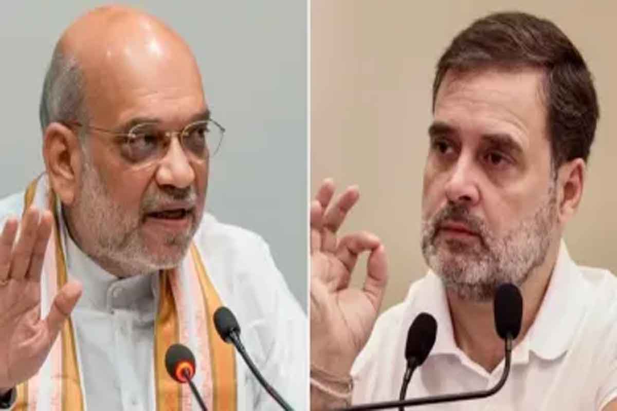 राहुल गांधी ने अमित शाह को पत्र लिखा, जंतर मंतर पर छात्रों के खिलाफ पैलेट गन चलाने की मंजूरी किसने दी,जवाब दें...