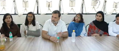 राहुल गांधी ने की गार्गी कॉलेज की छात्राओं के साथ मुलाकात, एक्स पर पोस्ट किया, जेन जी हमारा भविष्य है