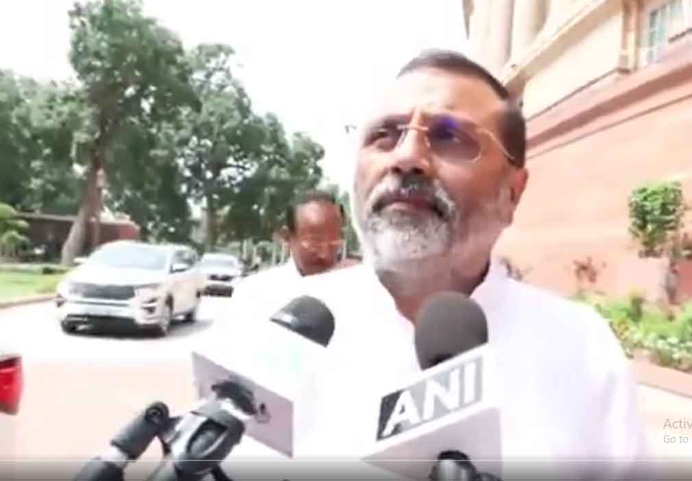 निशिकांत दुबे ने कहा, विपक्षी दल के नेता पद से राहुल को हटाने का प्रस्ताव पेश करेंगे, लगाये कई आरोप