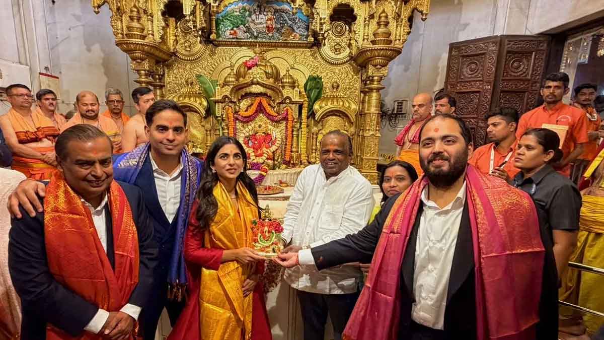 Ambani family,  Ganpati Temple