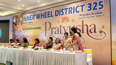इनर व्हील डिस्ट्रिक्ट असेंबली  :  प्रियंका कुमार सत्र 2026–27 की डिस्ट्रिक्ट चेयरमैन चुनी गयी